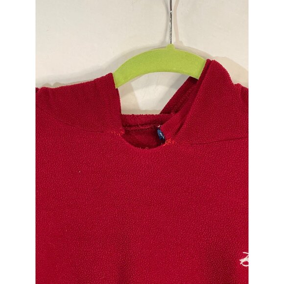 my town red hooded sweatshirt front pocket elastic sleeve bottoms brian READ - Picture 5 of 8